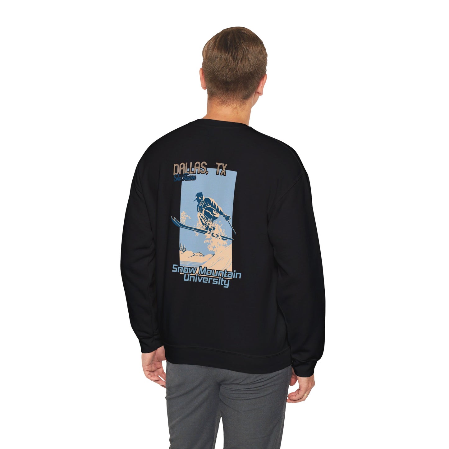 Snow Mountain University Crewneck Sweatshirt