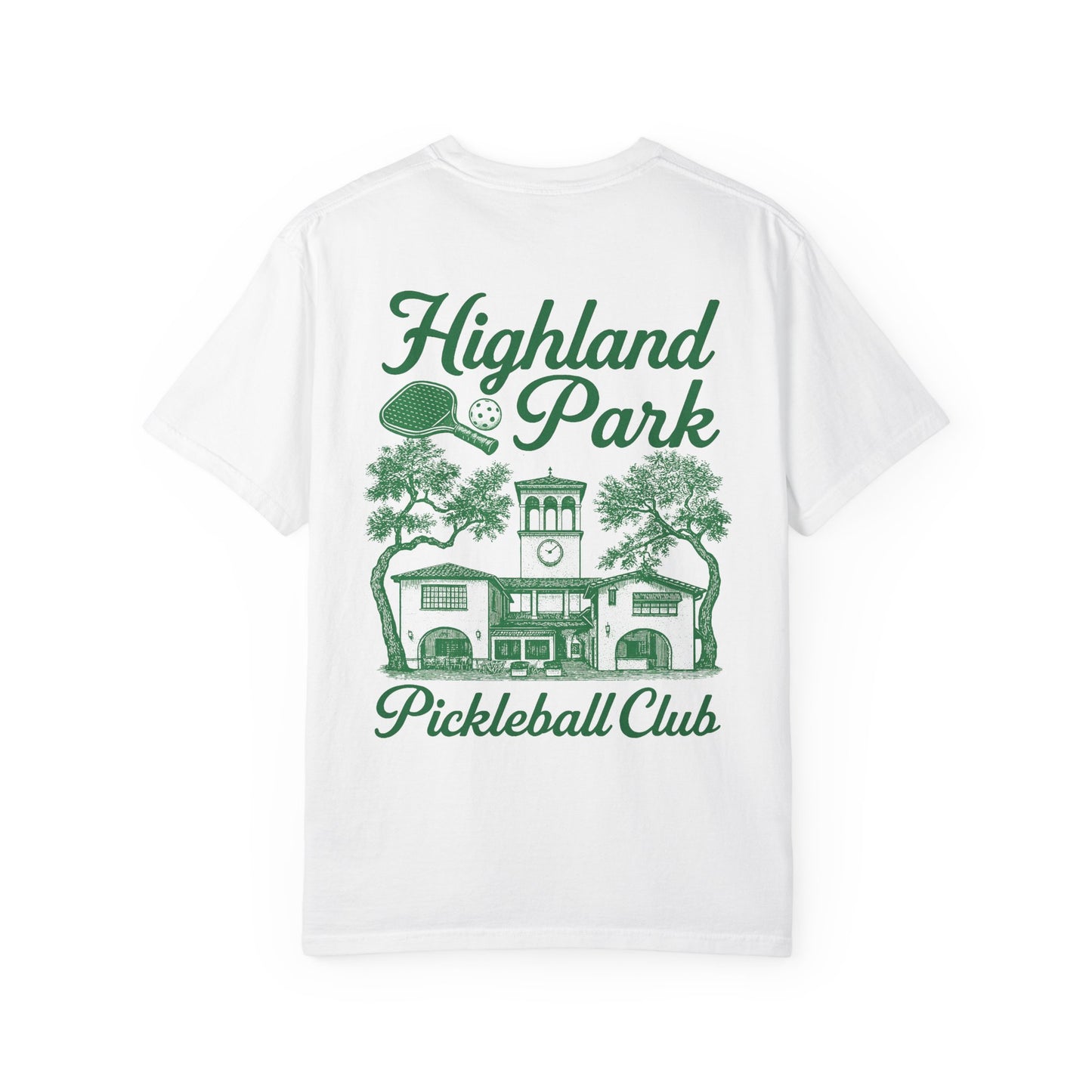 Highland Park Pickleball Club Tee
