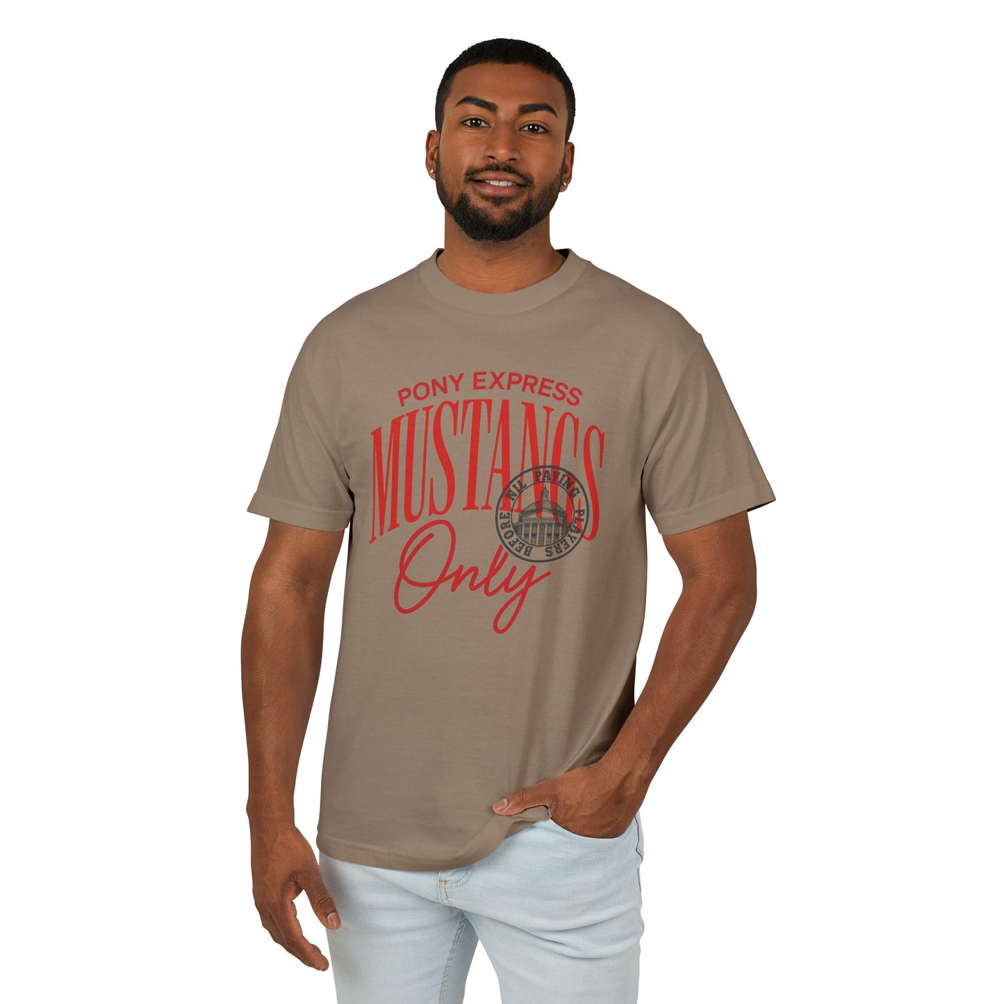 Mustangs Only Heavyweight Tee