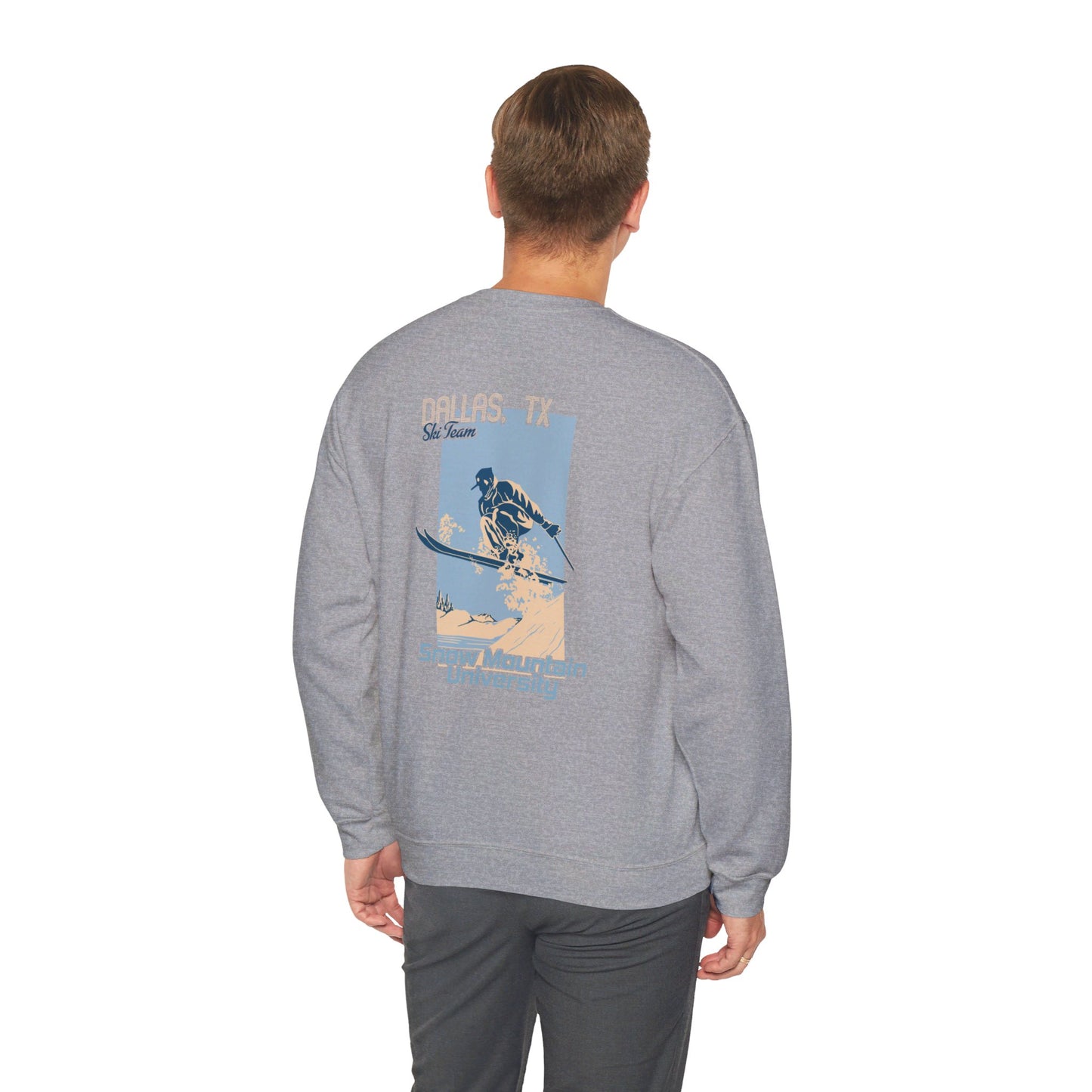 Snow Mountain University Crewneck Sweatshirt