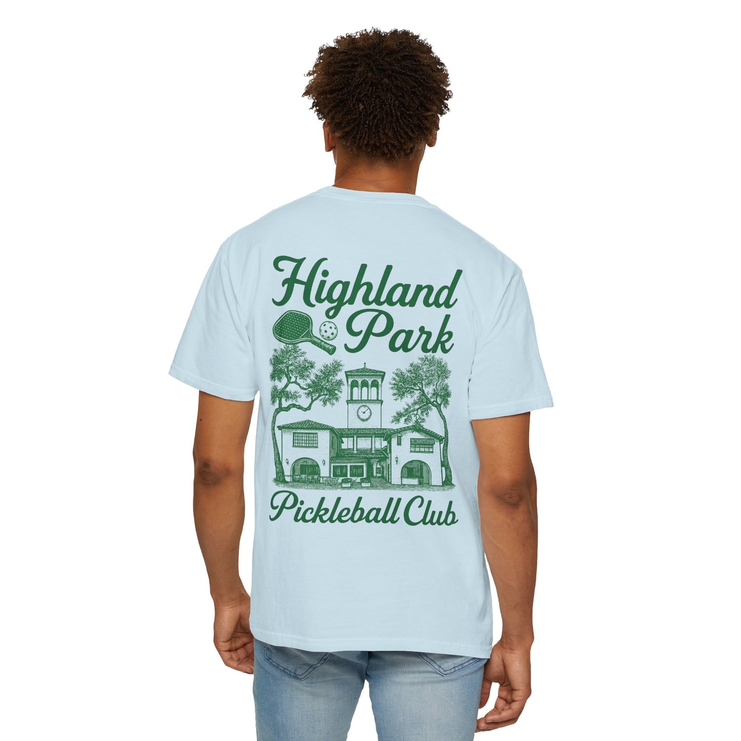 Highland Park Pickleball Club Tee
