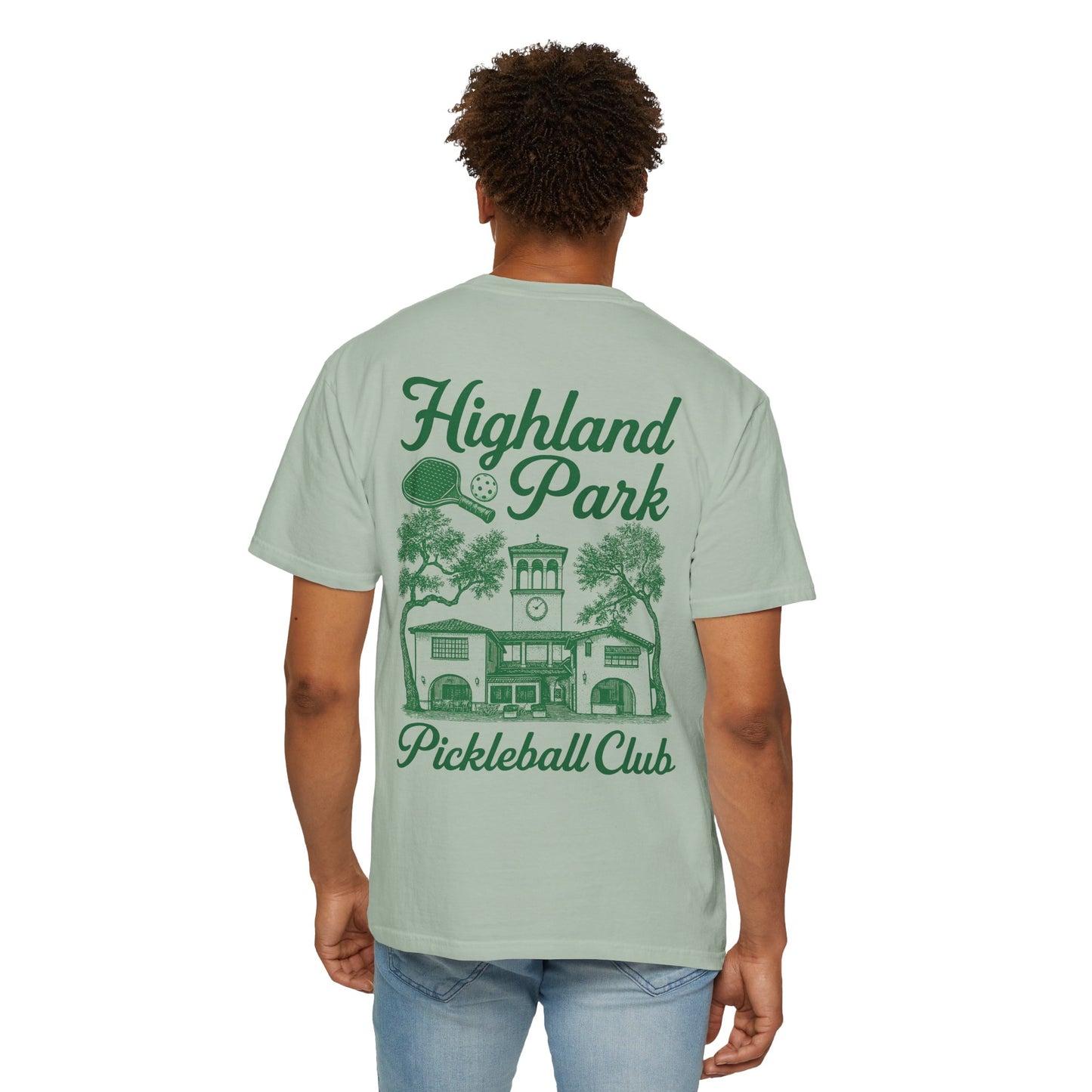 Highland Park Pickleball Club Tee