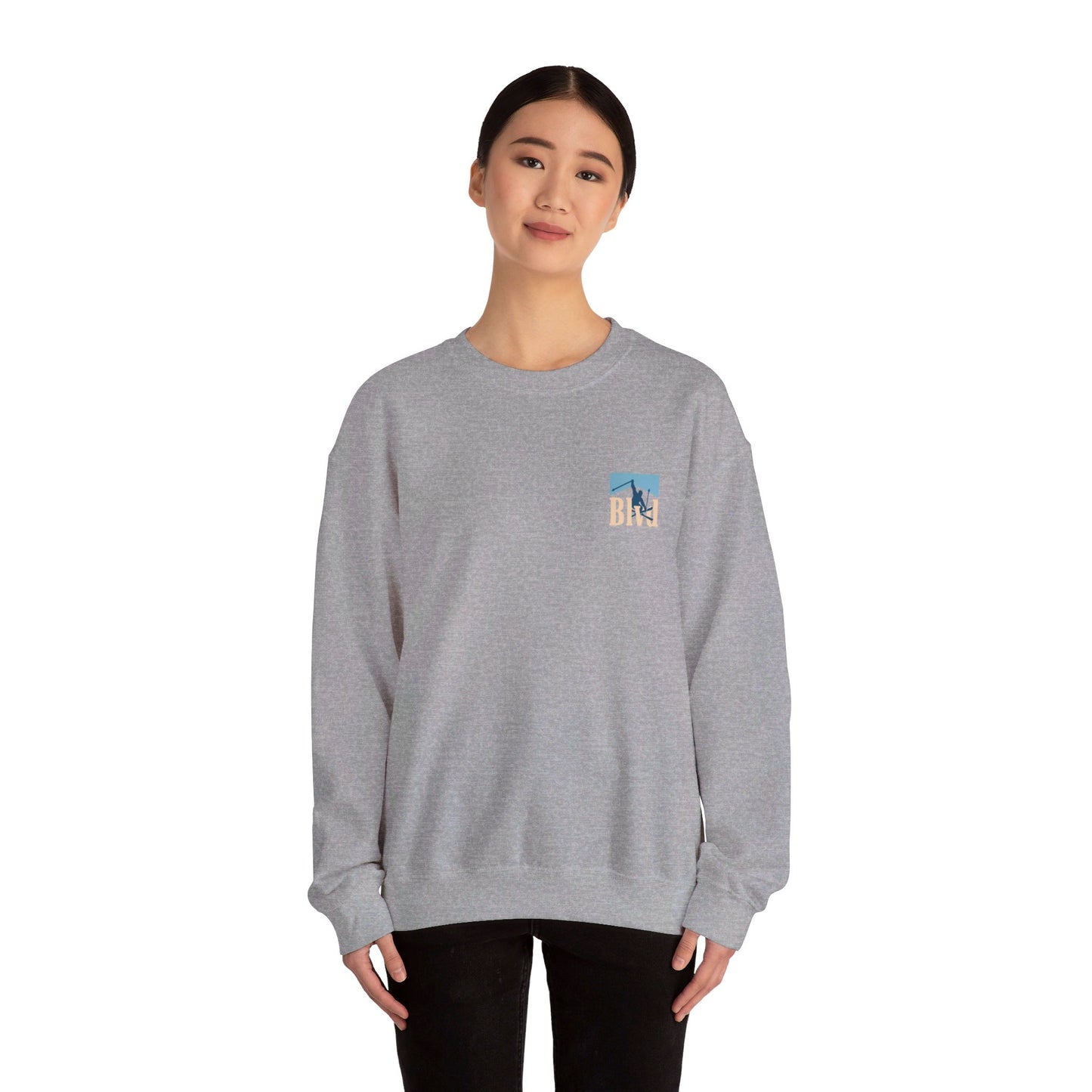 Snow Mountain University Crewneck Sweatshirt