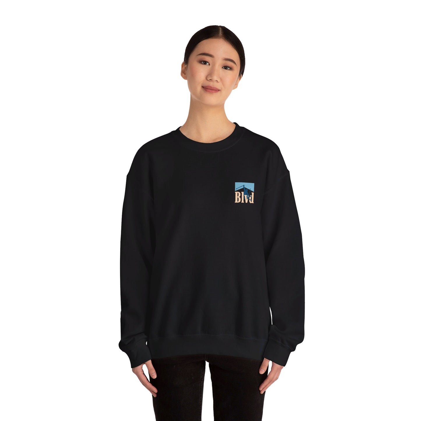 Snow Mountain University Crewneck Sweatshirt