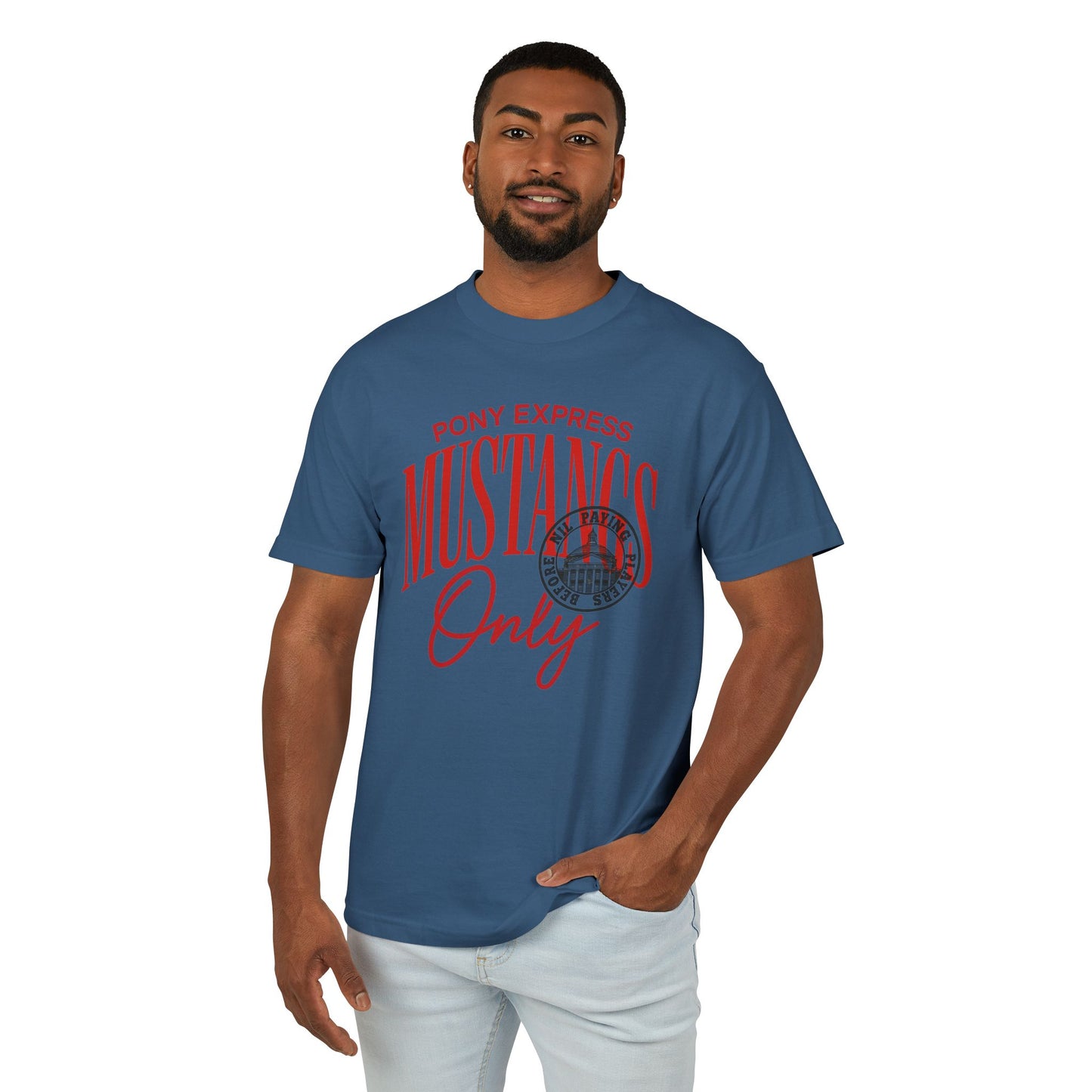 Mustangs Only Heavyweight Tee