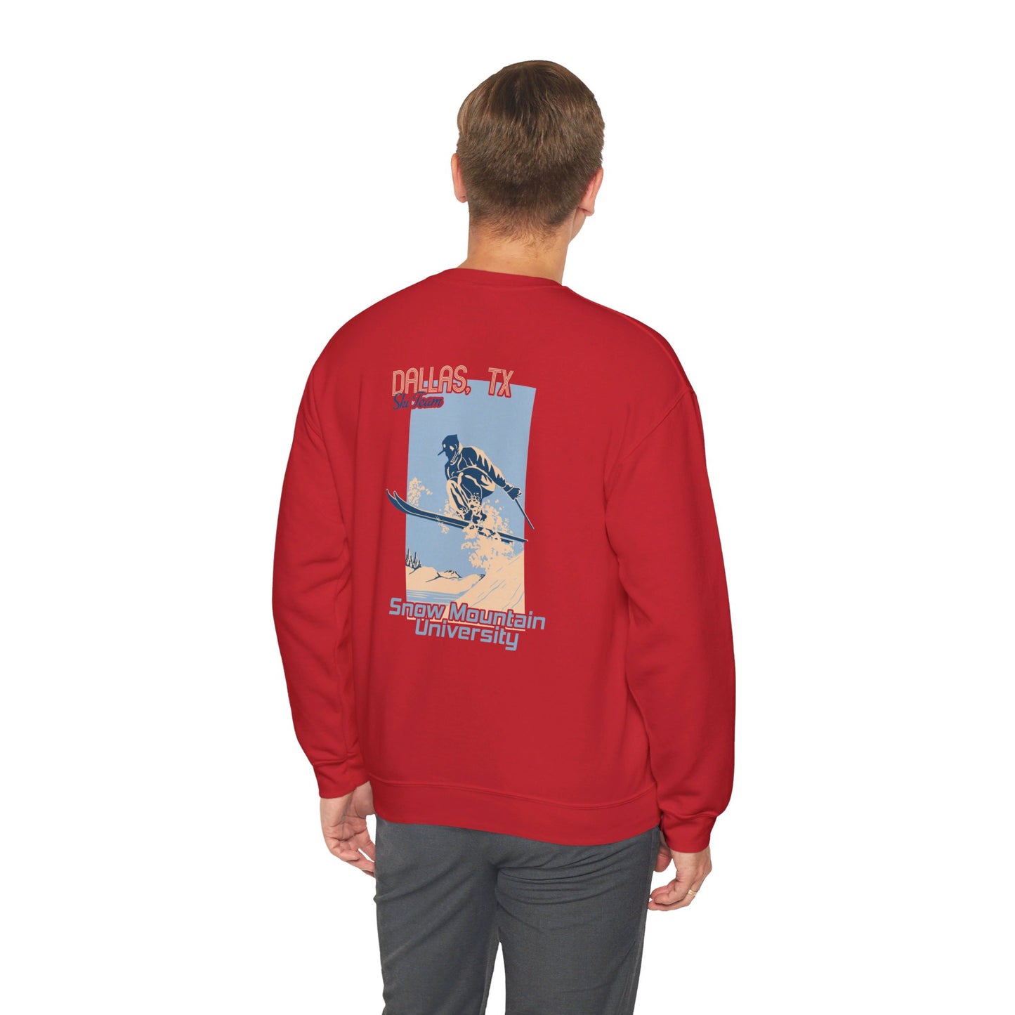 Snow Mountain University Crewneck Sweatshirt