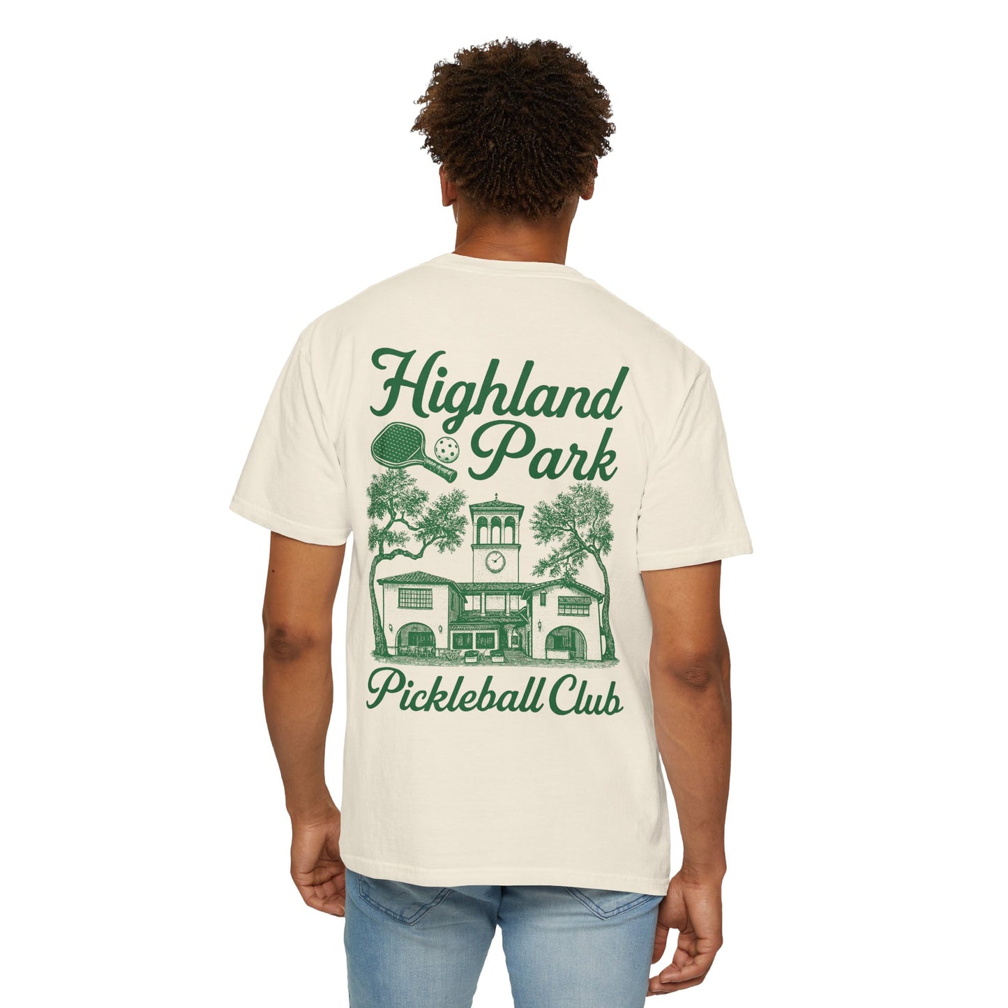 Highland Park Pickleball Club Tee