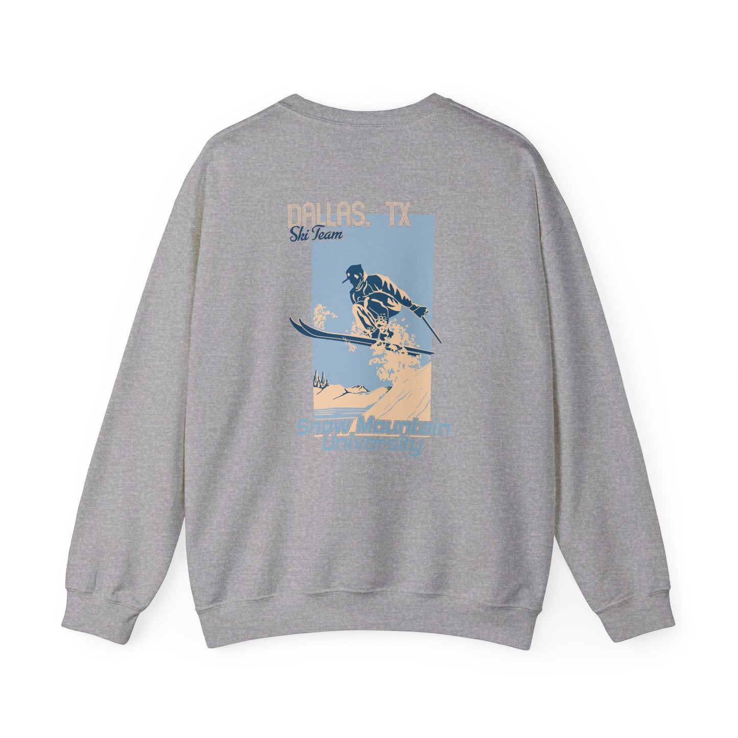 Snow Mountain University Crewneck Sweatshirt