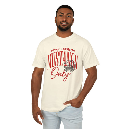 Mustangs Only Heavyweight Tee